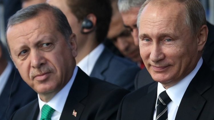 Ердоган се среща днес в Санкт Петербург с Владимир Путин