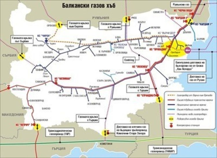 Сметка: Газовият хъб "Балкан" ще ни струва до € 2.4 млрд.