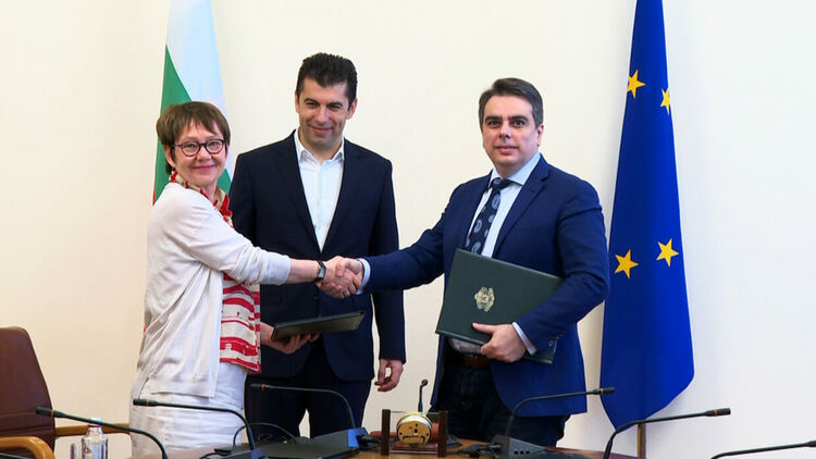Подписахме меморандум с Европейската банка за възстановяване и развитие