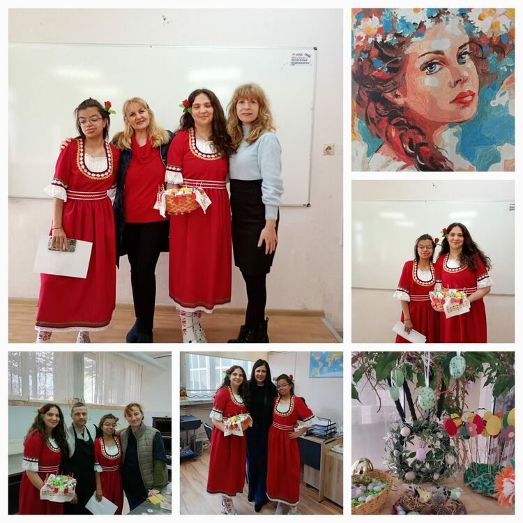 Пролетна магия: Лазарки в ПГ по туризъм
