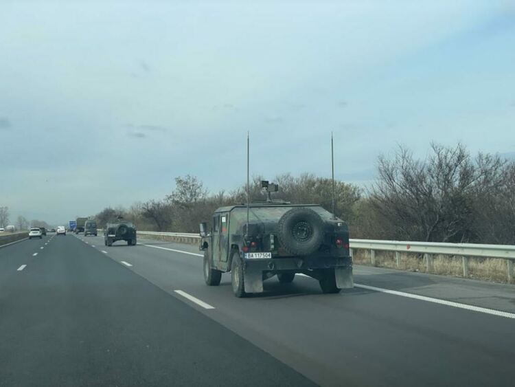 Военнослужещи и военна техника ще се движат по пътищата у нас
