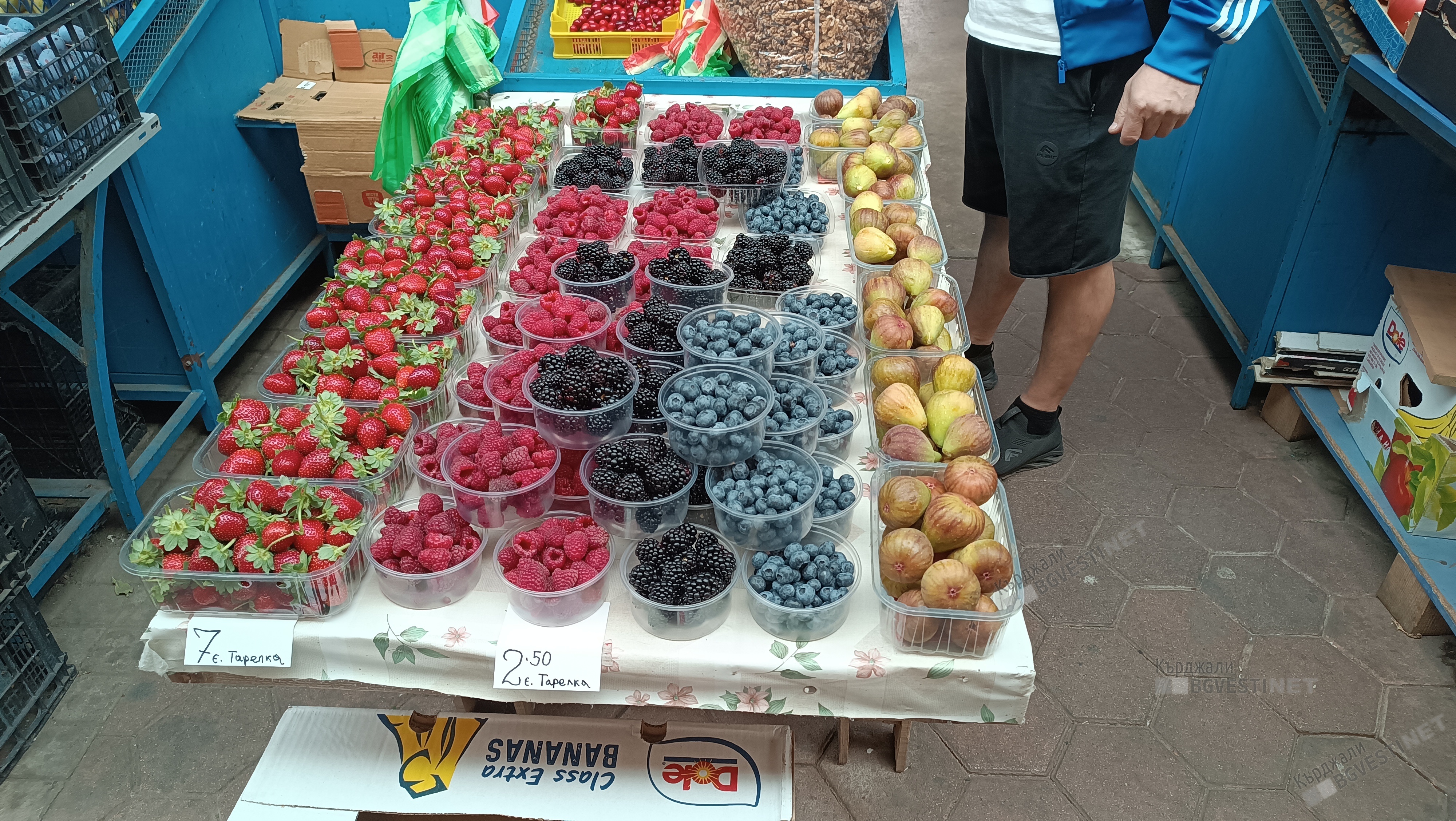 Горските плодове на Пазара в Кърджали-гъдел за ценители