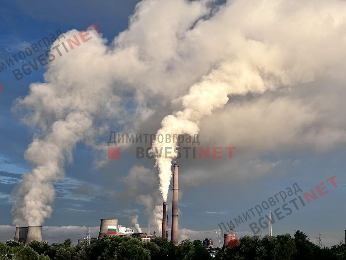 Отново замърсяване със серен диоксид в Димитровград