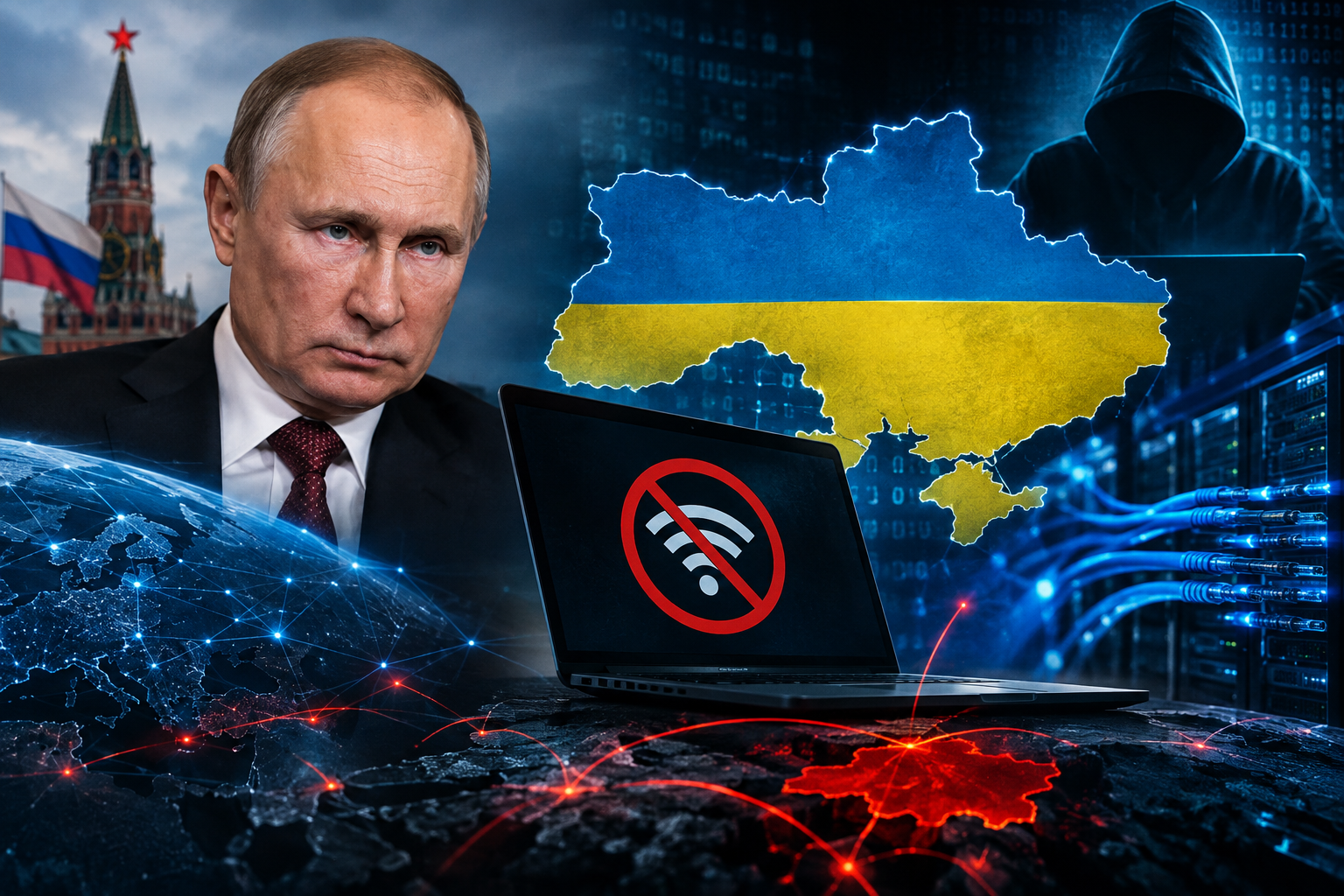 Предупреждения за възможна руска операция за прекъсване на интернет достъпа в Украйна