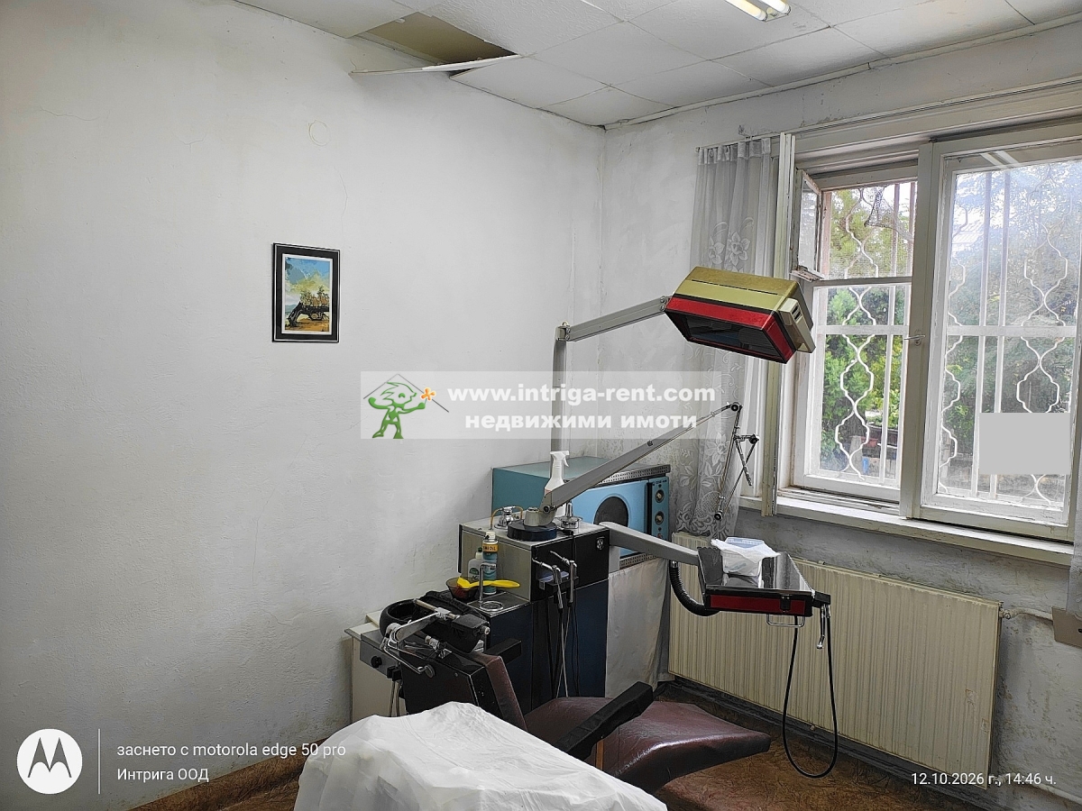 №4139 Зъболекарски кабинет за продажба в центъра на град Хасково!
